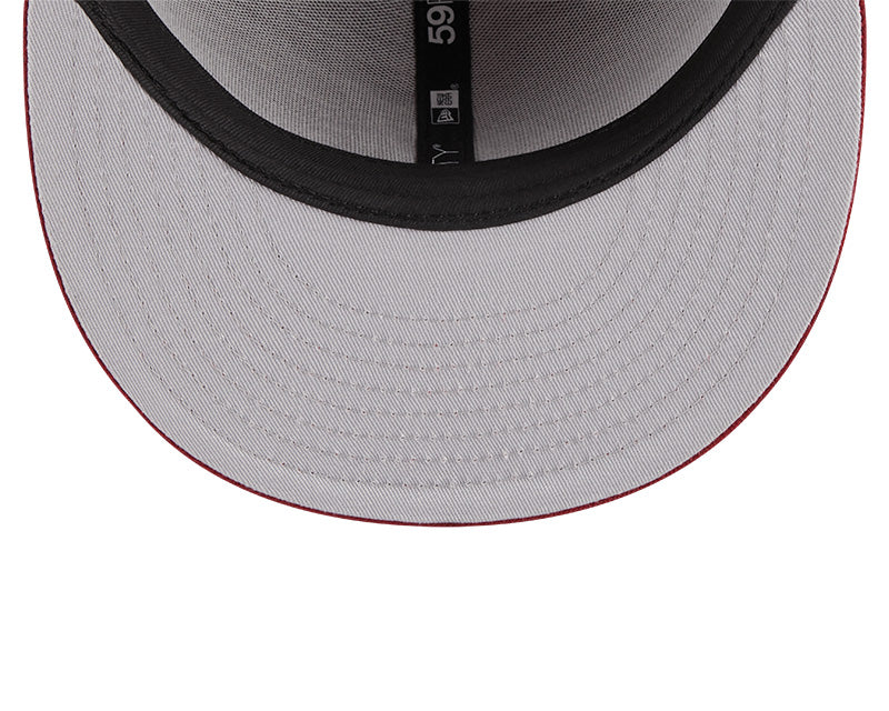 Alabama Crimson Tide New Era NCAA SIDE HIT 59Fifty Fitted Hat - Crimson