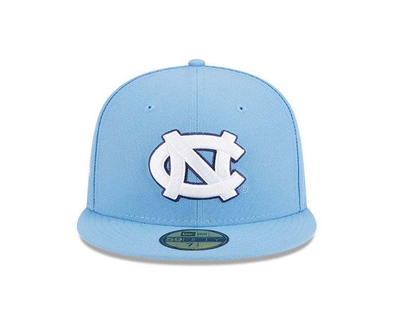 North Carolina Tar Heels New Era NCAA SIDE HIT 59Fifty Fitted Hat - Carolina Blue