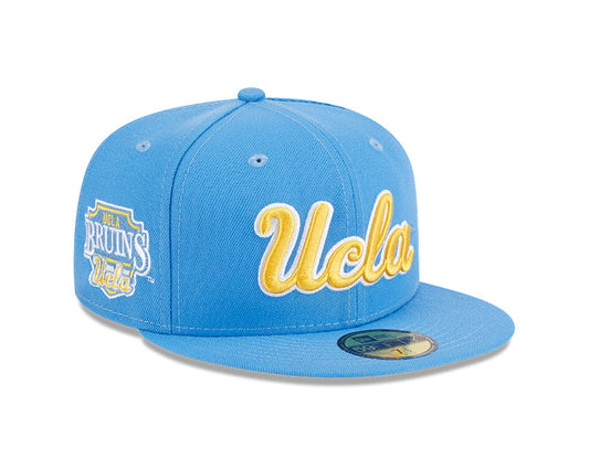 UCLA Bruins New Era NCAA SIDE HIT 59Fifty Fitted Hat - UCLA Blue