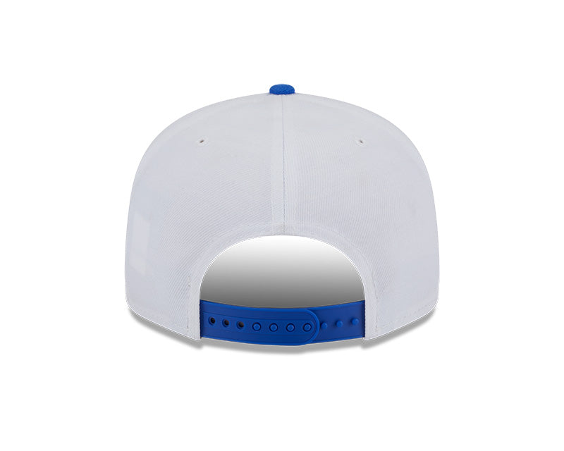 Los Angeles Rams NFL New Era CREST 9Fifty Snapback Hat - White/Royal