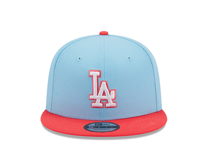 Los Angeles Dodgers New Era SEASONS CHANGE 9Fifty Snapback Hat - Sky/Lava Red