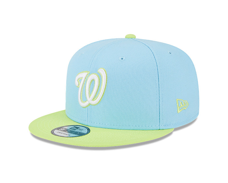 Washington Nationals New Era SEASONS CHANGE 9Fifty Snapback Hat - Sky/Cyber