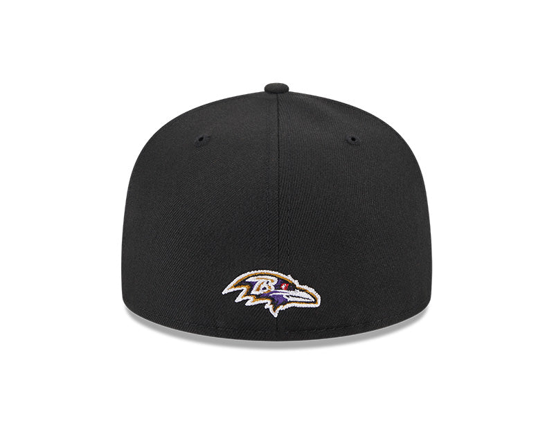 Baltimore Ravens New Era 2023 NFL Draft On-Stage 59FIFTY Fitted Hat - Black