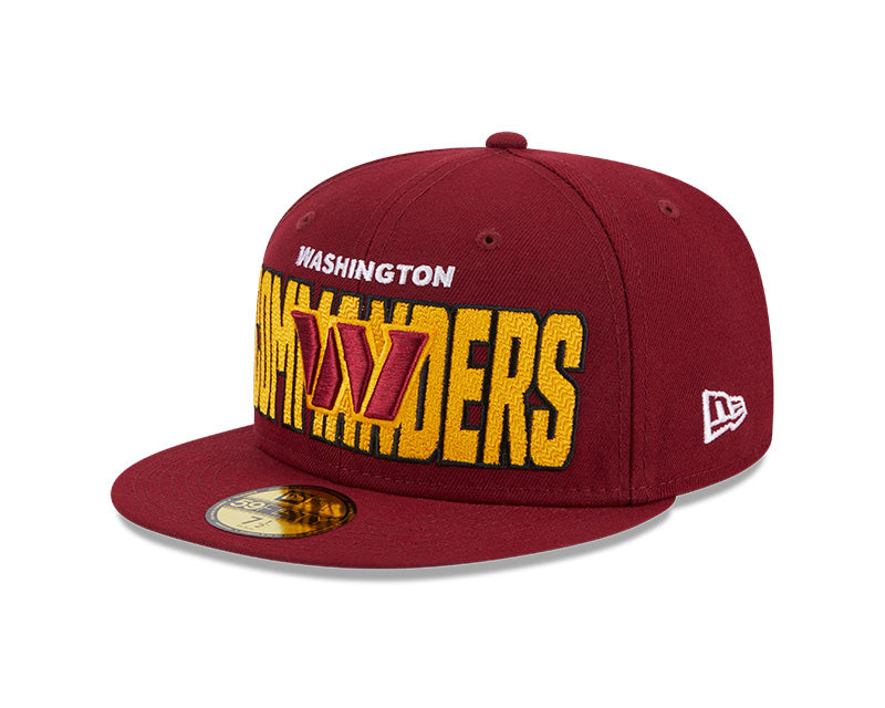 Washington Commanders New Era 2023 NFL Draft On-Stage 59FIFTY Fitted Hat - Burgundy