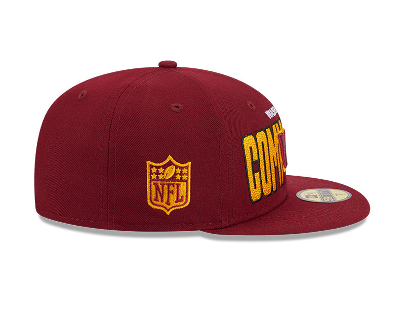 Washington Commanders New Era 2023 NFL Draft On-Stage 59FIFTY Fitted Hat - Burgundy