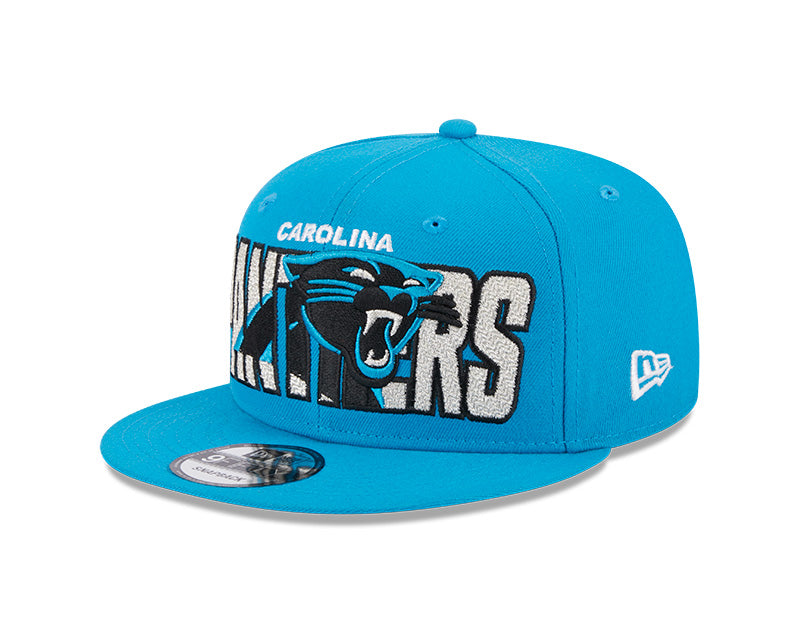 Carolina Panthers New Era 2023 NFL Draft 9FIFTY Snapback Adjustable Hat - Panther Blue