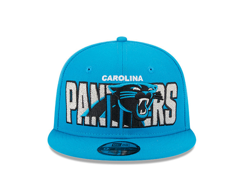 Carolina Panthers New Era 2023 NFL Draft 9FIFTY Snapback Adjustable Hat - Panther Blue