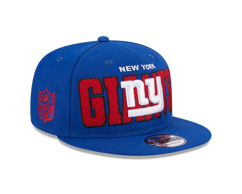 New York Giants New Era 2023 NFL Draft 9FIFTY Snapback Adjustable Hat - Royal