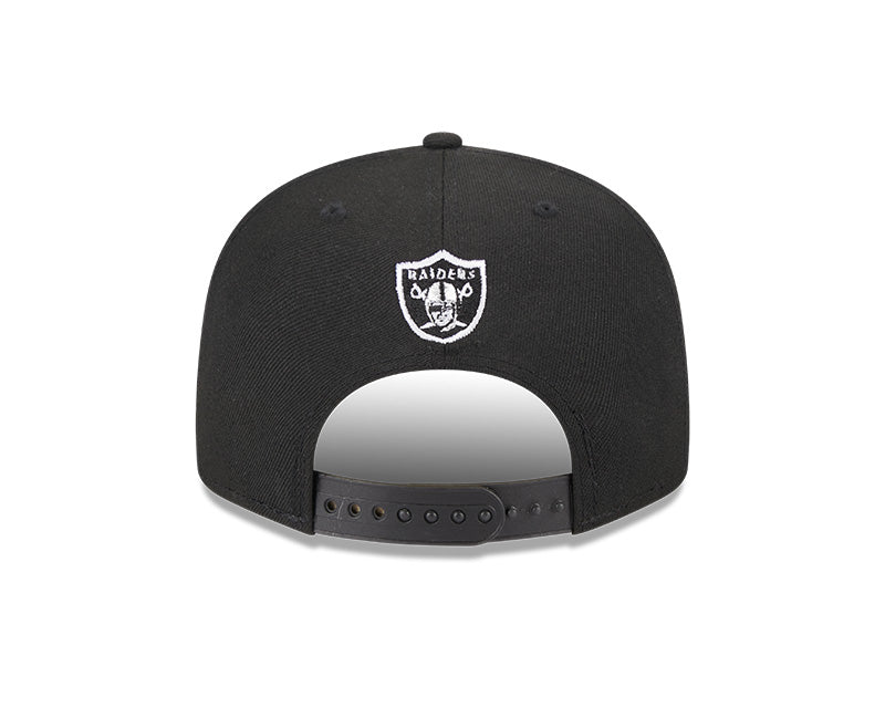 Las Vegas Raiders New Era 2023 NFL Draft 9FIFTY Snapback Adjustable Hat - Black