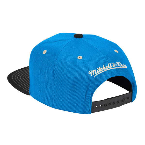 Orlando Magic Mitchell & Ness CONTRAST STITCH Snapback NBA Hat- Royal/Black