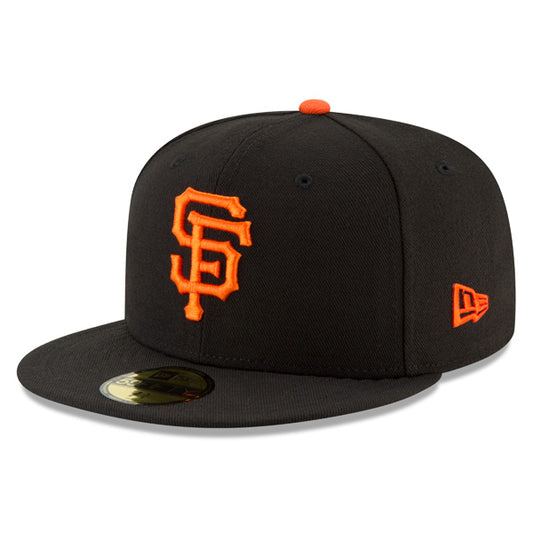 San Francisco Giants New Era Authentic Collection GAME On-Field 59Fifty Fitted MLB Hat - Black/Orange