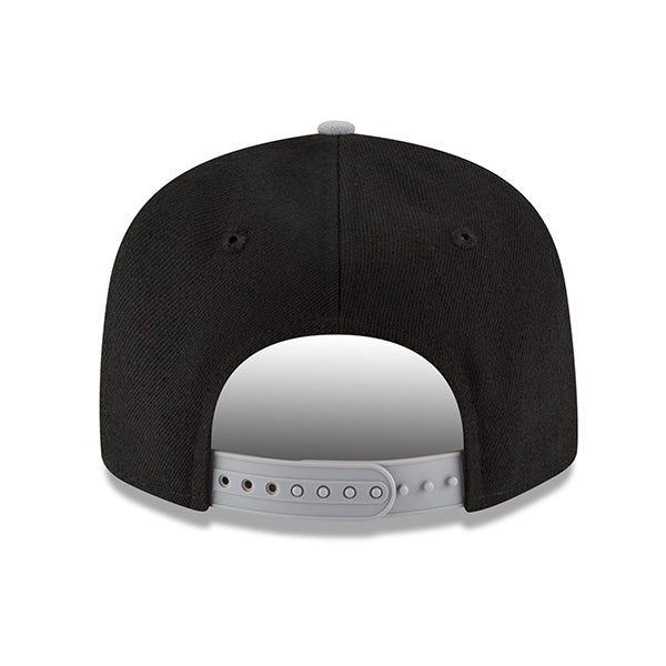 Brooklyn Nets New Era YOUTH 9Fifty Snapback Adjustable NBA Hat - Black/Gray