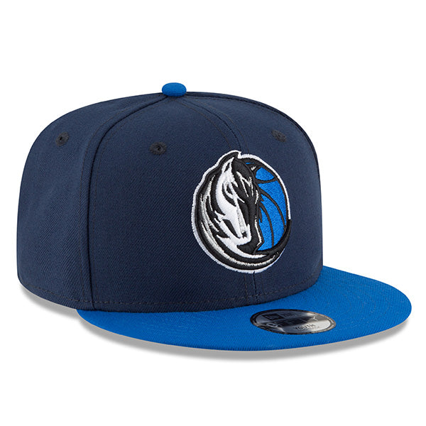 Dallas Mavericks New Era YOUTH 9Fifty Snapback Adjustable NBA Hat - Navy