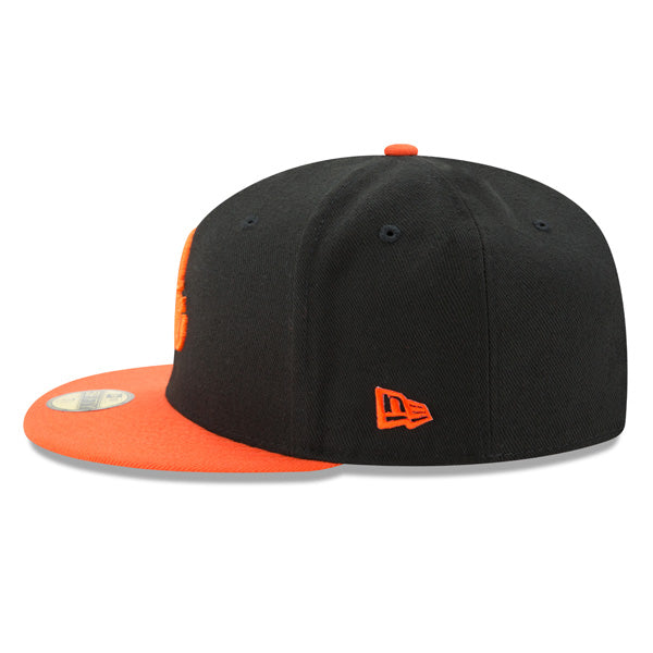 Baltimore Orioles New Era Authentic Collection Alternate On-Field Fitted 59Fifty MLB Hat - Black/Orange