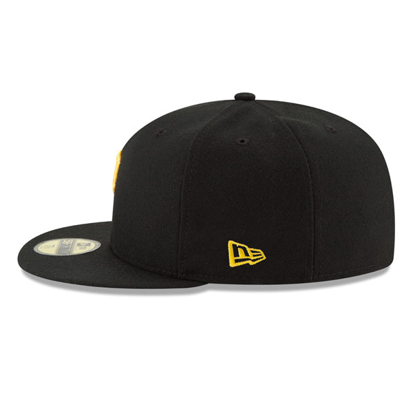 Pittsburgh Pirates New Era Authentic Collection Game On-Field Fitted 59Fifty MLB Hat - Black