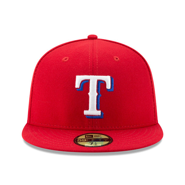Texas Rangers New Era Authentic Collection ALTERNATE On-Field Fitted 59Fifty MLB Hat - Red