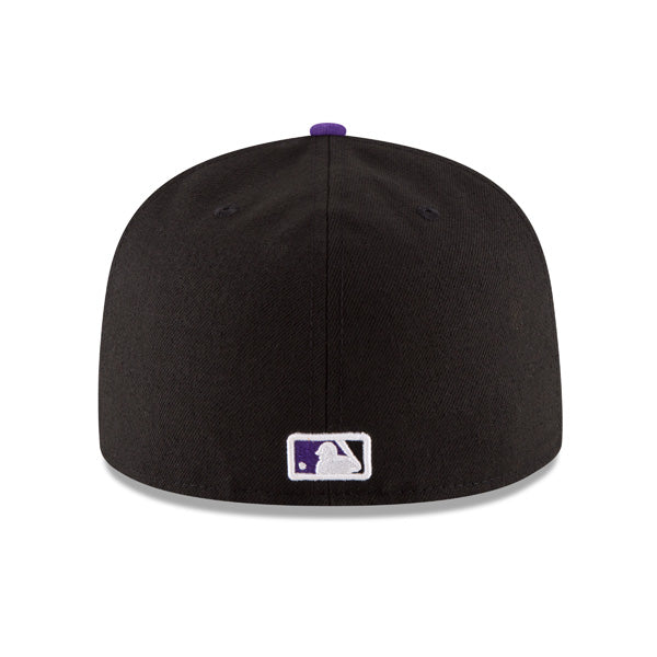 Colorado Rockies New Era Authentic Collection Game On-Field Fitted 59Fifty MLB Hat - Black