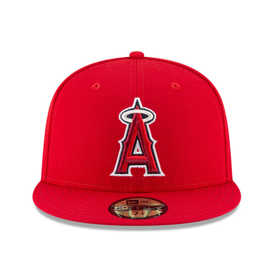 Los Angeles Angels New Era Authentic Collection GAME On-Field 59Fifty Fitted MLB Hat - Red