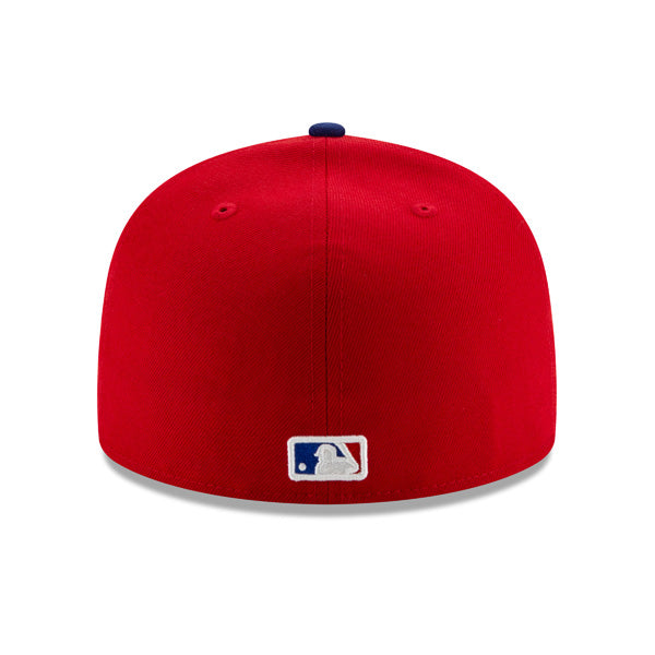 Texas Rangers New Era Authentic Collection ALTERNATE 3 On-Field Fitted 59Fifty MLB Hat - Red/Blue