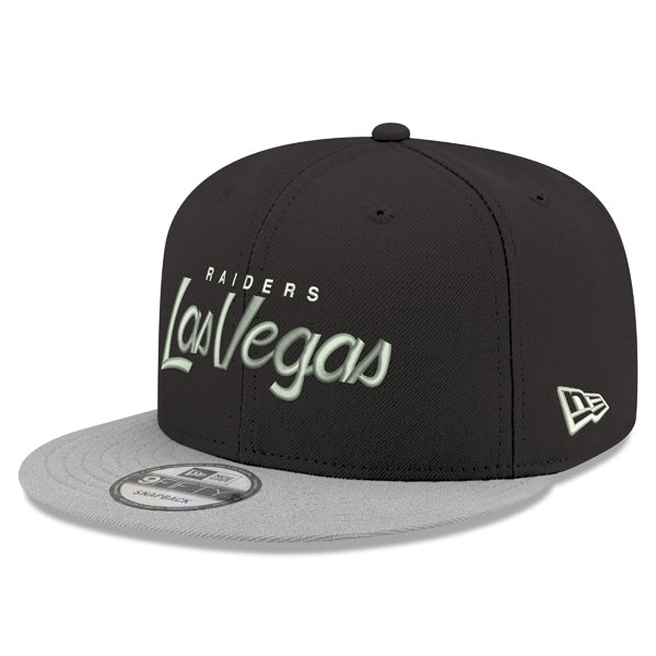 Las Vegas Raiders NFL New Era VEGAS SCRIPT 9Fifty Snapback Hat