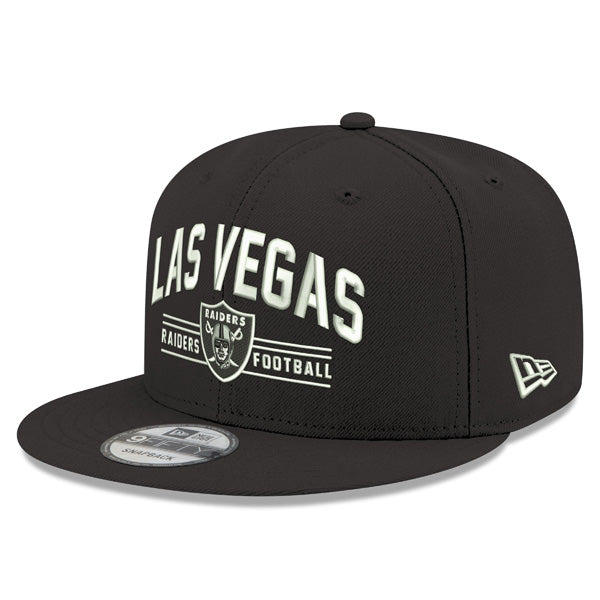 Las Vegas Raiders NFL New Era 1ST DOWN 9Fifty Snapback Hat