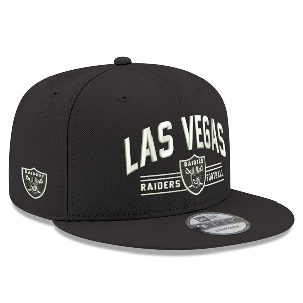 Las Vegas Raiders NFL New Era 1ST DOWN 9Fifty Snapback Hat