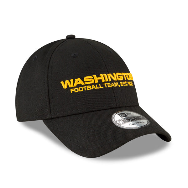 Washington Football Team New Era NFL On-Field 9Forty Strapback NFL Hat - Black