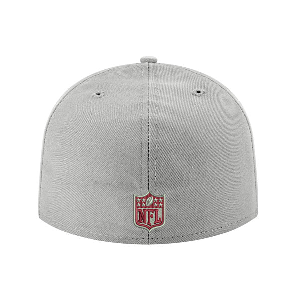 Washington Football Team New Era Secondary Logo 59Fifty Fitted Hat - Gray/Maroon