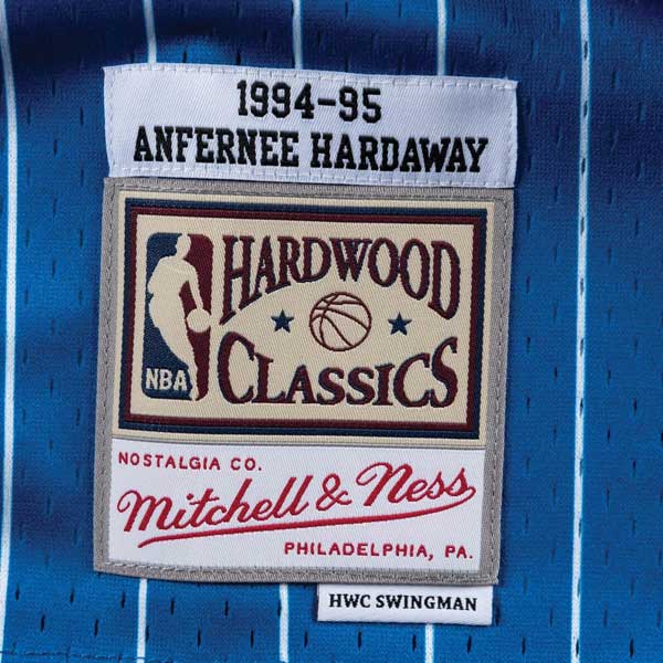 Anfernee Hardaway Orlando Magic 1994-95 Mitchell & Ness HWC Swingman Jersey - Royal