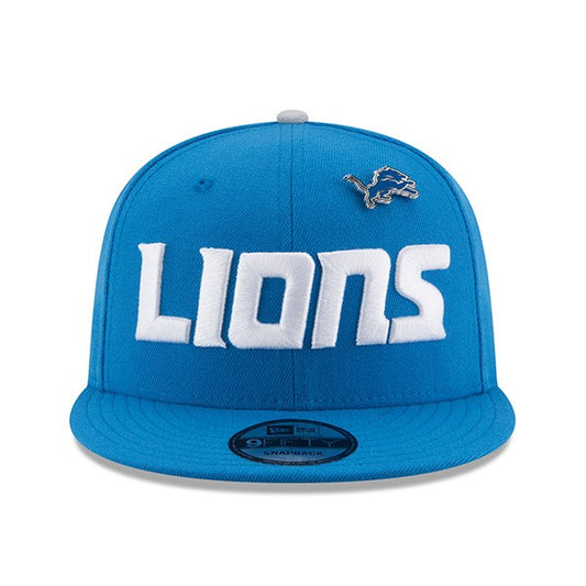 Detroit Lions New Era PIN SNAP 9Fifty Snapback NFL Adjustable Hat