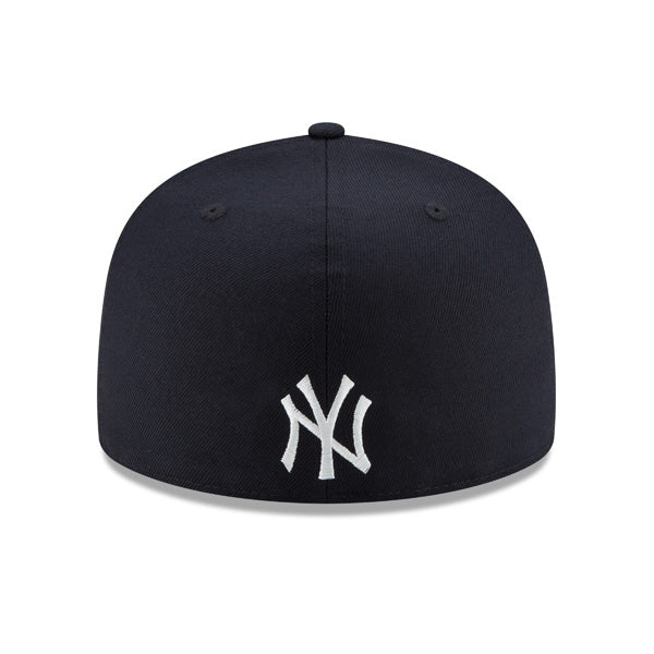 New York Yankees New Era METAL SPLIT LOGO 59Fifty Fitted MLB Hat - Navy/Gold