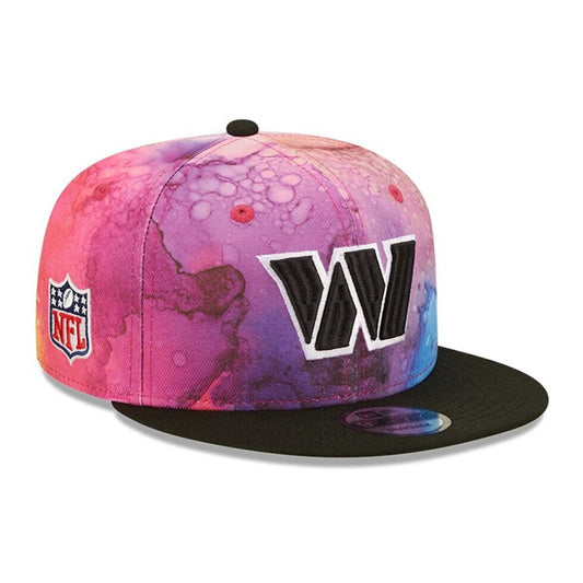 Washington Commanders New Era 2022 NFL Crucial Catch 9Fifty Snapback Hat - Pink/Black