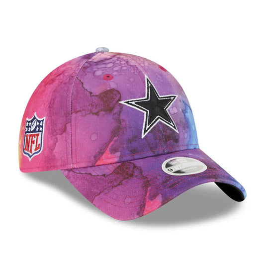 Dallas Cowboys New Era Women's 2022 NFL Crucial Catch 9TWENTY Adjustable Hat - Pink