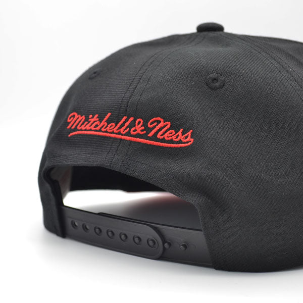 Washington Bullets Mitchell & Ness SWINGMAN POP Snapback Hat - Black
