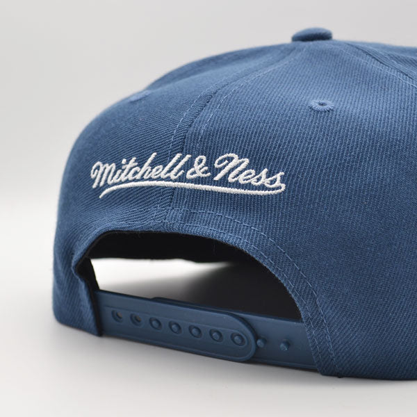 Minnesota Timberwolves NBA Mitchell & Ness IN THE WOODS Snapback Hat - Light Navy