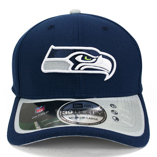 Seattle Seahawks 2015 Official SIDELINE On-Field FLEX-FIT 39Thirty New Era NFL Hat