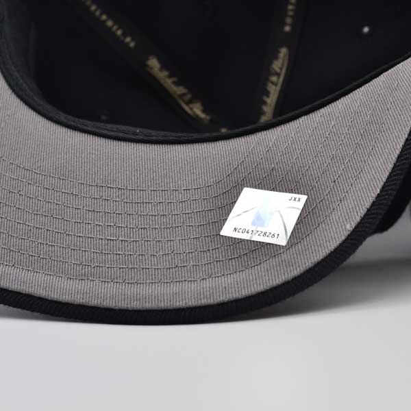 Portland Trailblazers NBA Mitchell & Ness CLASSIC LOGO Snapback Hat - Black