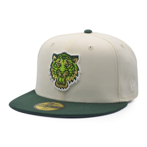 Detroit Tigers 2000 ALL-STAR GAME Exclusive New Era 59Fifty Fitted Hat - Chrome/Pine/Gold Metallic