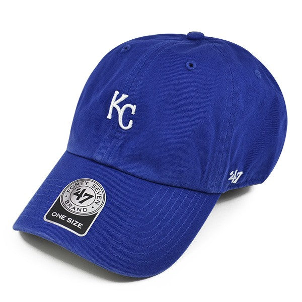 Kansas City Royals ABATE 47 CLEAN UP Mini Logo STRAPBACK MLB Hat