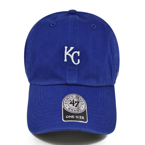Kansas City Royals ABATE 47 CLEAN UP Mini Logo STRAPBACK MLB Hat