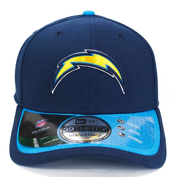 San Diego Chargers 2015 Official SIDELINE On-Field FLEX-FIT 39Thirty New Era NFL Hat