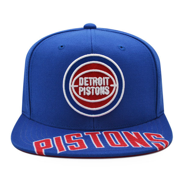 Detroit Pistons Mitchell & Ness SWINGMAN POP Snapback Hat - Royal