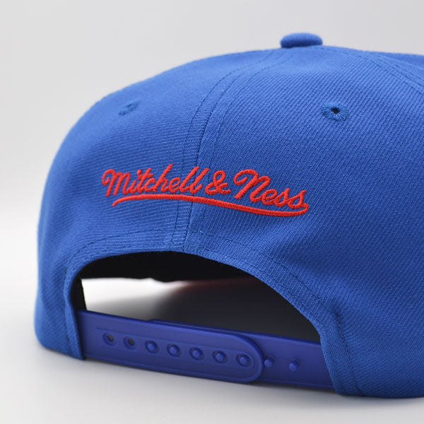 Detroit Pistons Mitchell & Ness SWINGMAN POP Snapback Hat - Royal