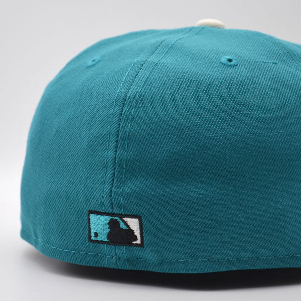 San Francisco Giants 50th Anniversary Exclusive New Era 59Fifty Fitted Hat –Teal/Chrome