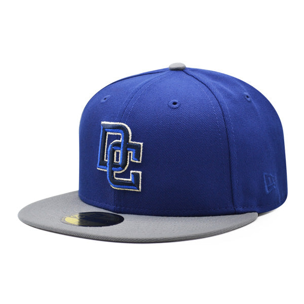 Washington Nationals RFK 45 Years Exclusive New Era 59Fifty Fitted Hat - Dark Royal/Silver