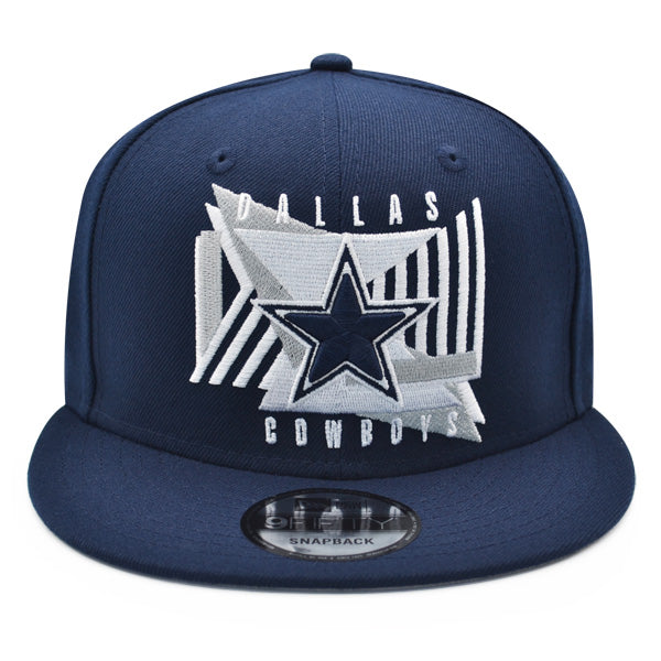 Dallas Cowboys New Era SHAPES 9Fifty Snapback NFL Hat - Navy/Gray Bottom