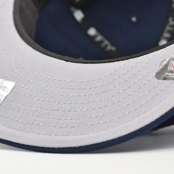 Dallas Cowboys New Era SHAPES 9Fifty Snapback NFL Hat - Navy/Gray Bottom