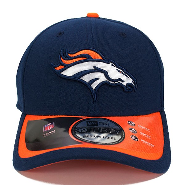 Denver Broncos 2015 Official SIDELINE On-Field FLEX-FIT 39Thirty New Era NFL Hat