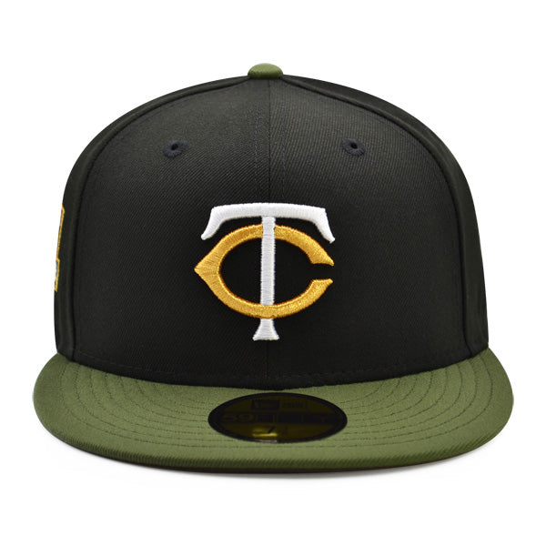 Minnesota Twins 2014 ALL-STAR GAME Exclusive New Era 59Fifty Fitted Hat - Black/Olive