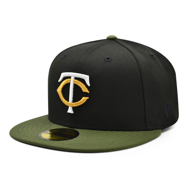 Minnesota Twins 2014 ALL-STAR GAME Exclusive New Era 59Fifty Fitted Hat - Black/Olive